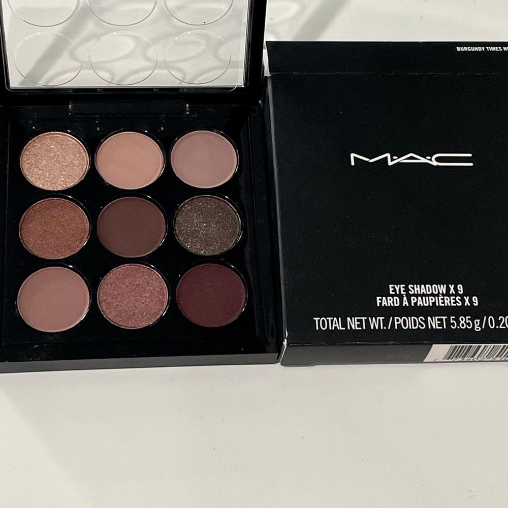 NWB MAC x 9 eye shadow palette
